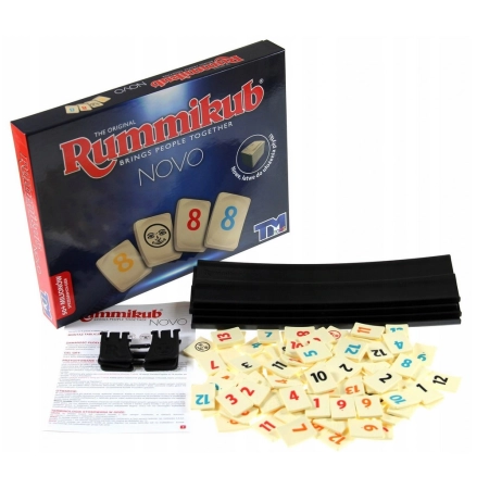 Rummikub NOVO Rodzinna Gra Planszowa TM TOYS